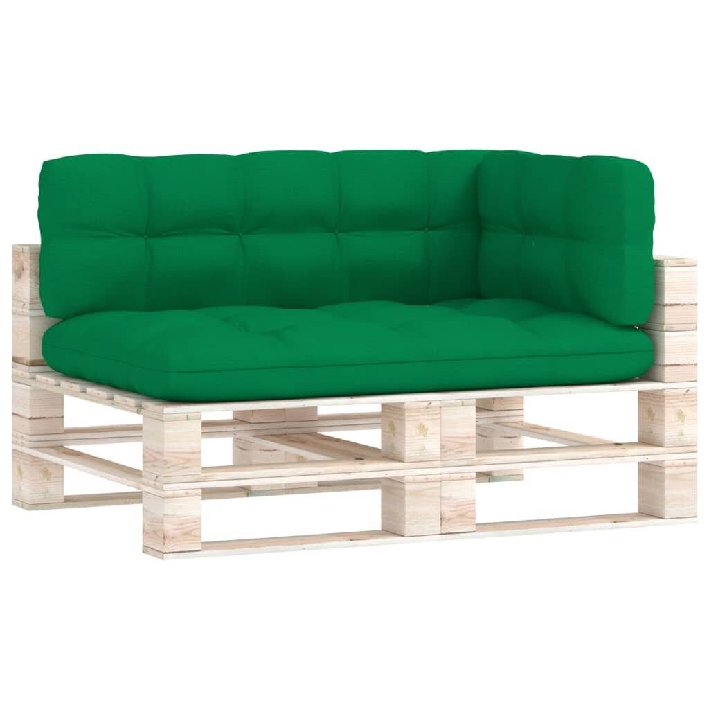 Palettensofa-Auflagen 3 Stk. Grün-1