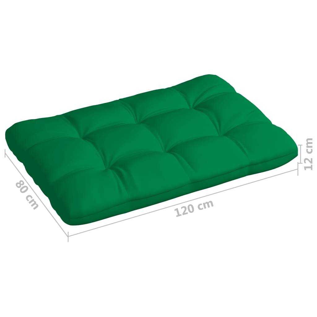 Symbolbild für Palettensofa-Auflagen 3 Stk. Grün