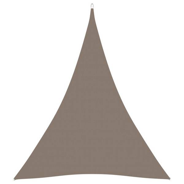 Sonnensegel Oxford-Gewebe Dreieckig 4x5x5 m Taupe