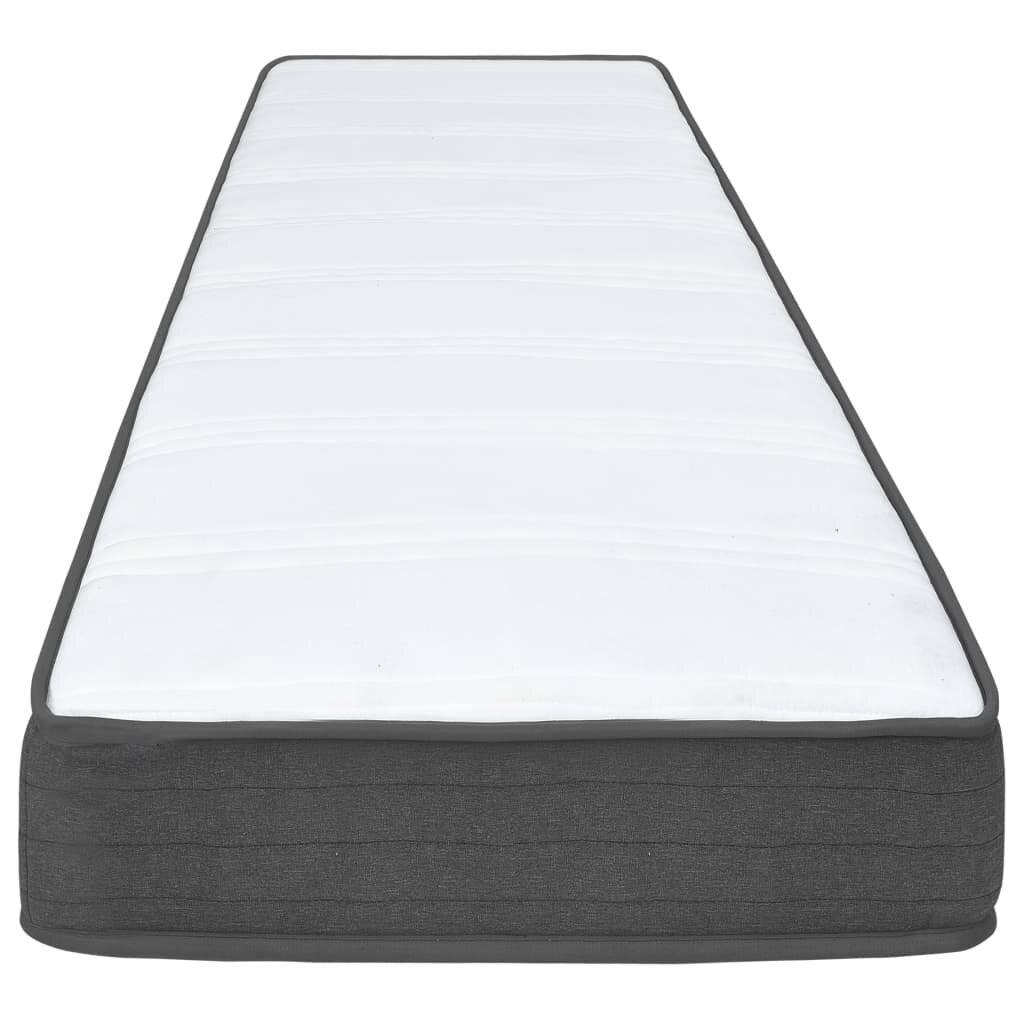 Symbolbild für vidaXL Boxspringbett Dunkelgrau Stoff 180x200 cm