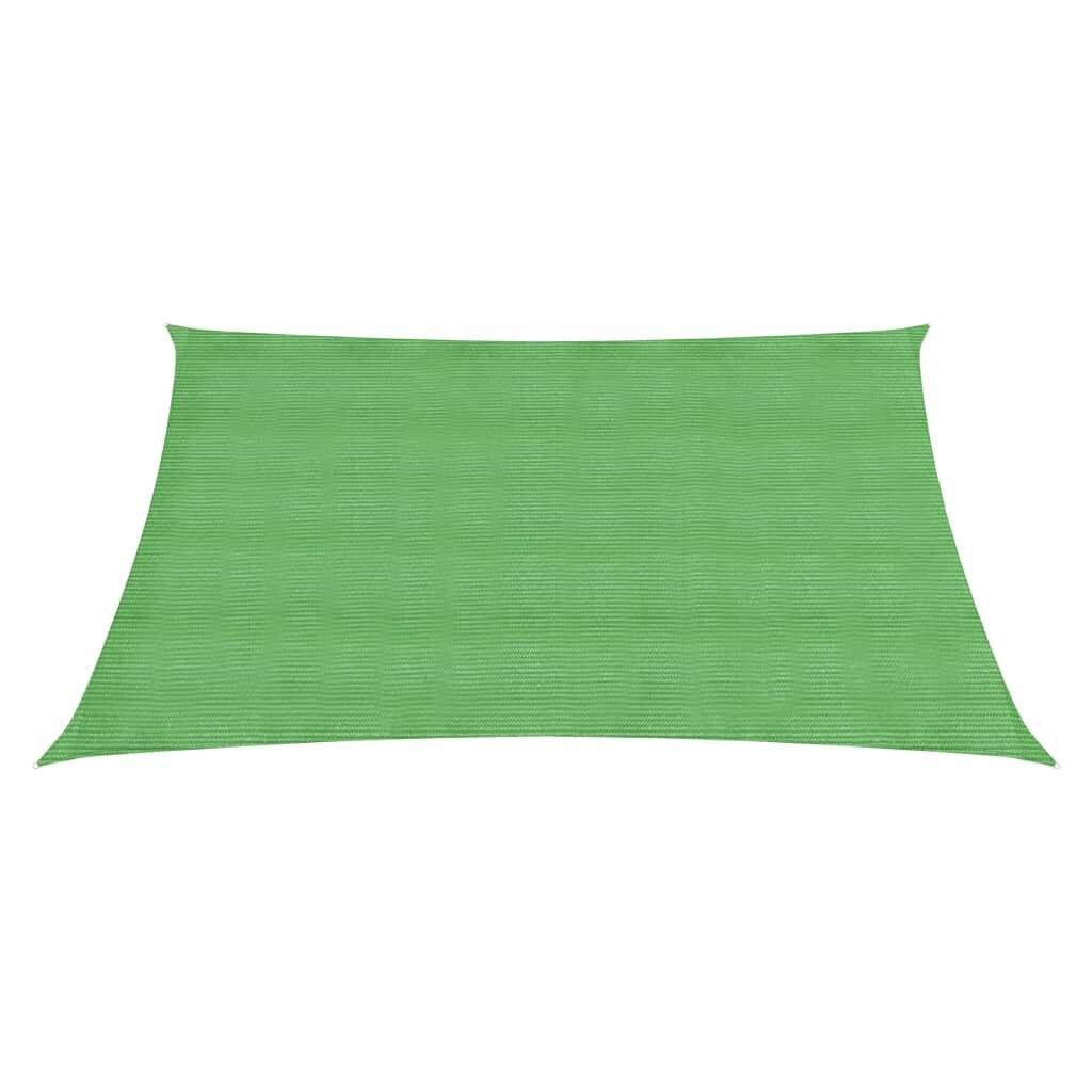 Sonnensegel 160 g/m² Hellgrün 2x2 m HDPE-2