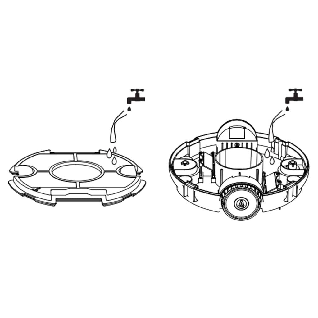 Symbolbild für Poolroboter Poolreiniger Kabellos 27 W