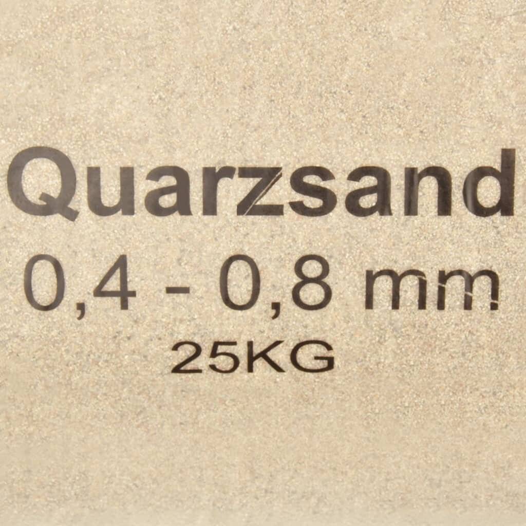 Filtersand 25 kg 0,4-0,8 mm-1