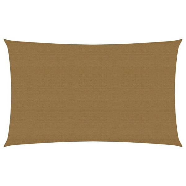 Sonnensegel 160 g/m² Taupe 2,5x5 m HDPE