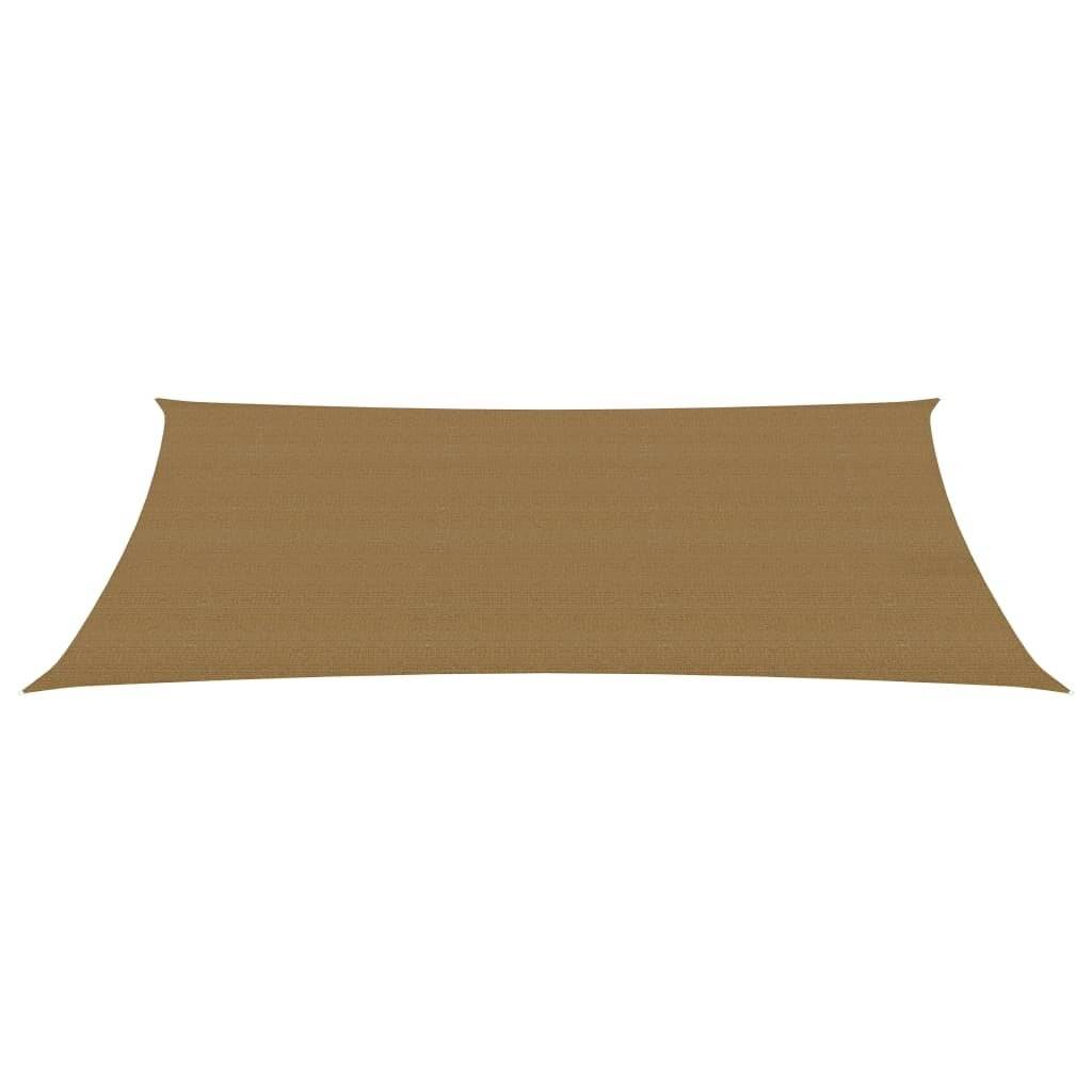 Sonnensegel 160 g/m² Taupe 2,5x5 m HDPE-3