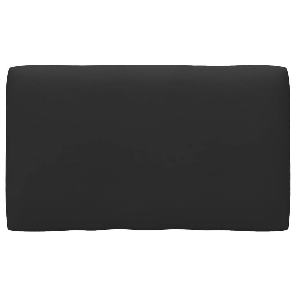 Symbolbild für vidaXL Palettenkissen 3-tlg. Schwarz Stoff