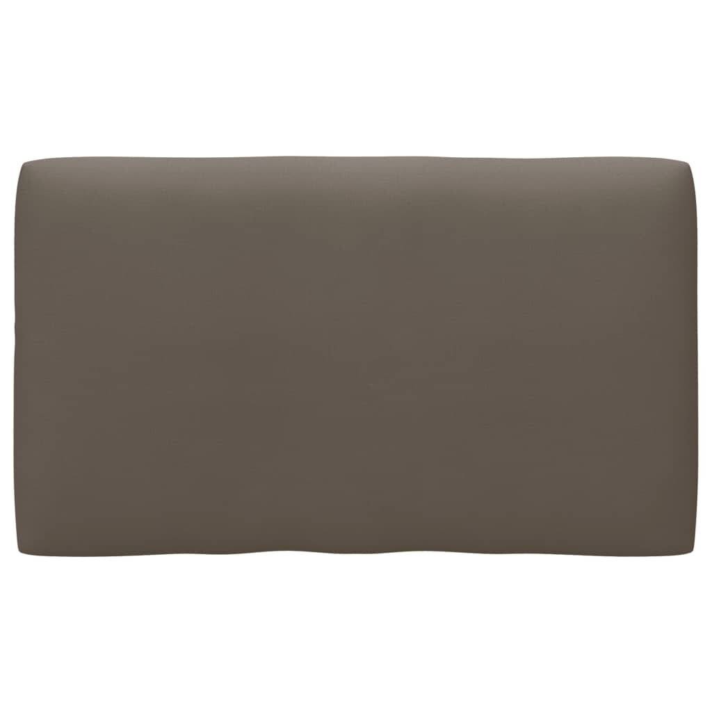 Symbolbild für vidaXL Palettenkissen 3-tlg. Taupe Stoff