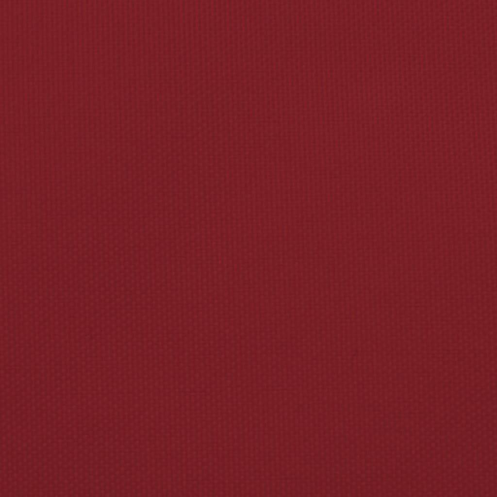 Sonnensegel Oxford-Gewebe Rechteckig 2,5x3,5 m Rot-1