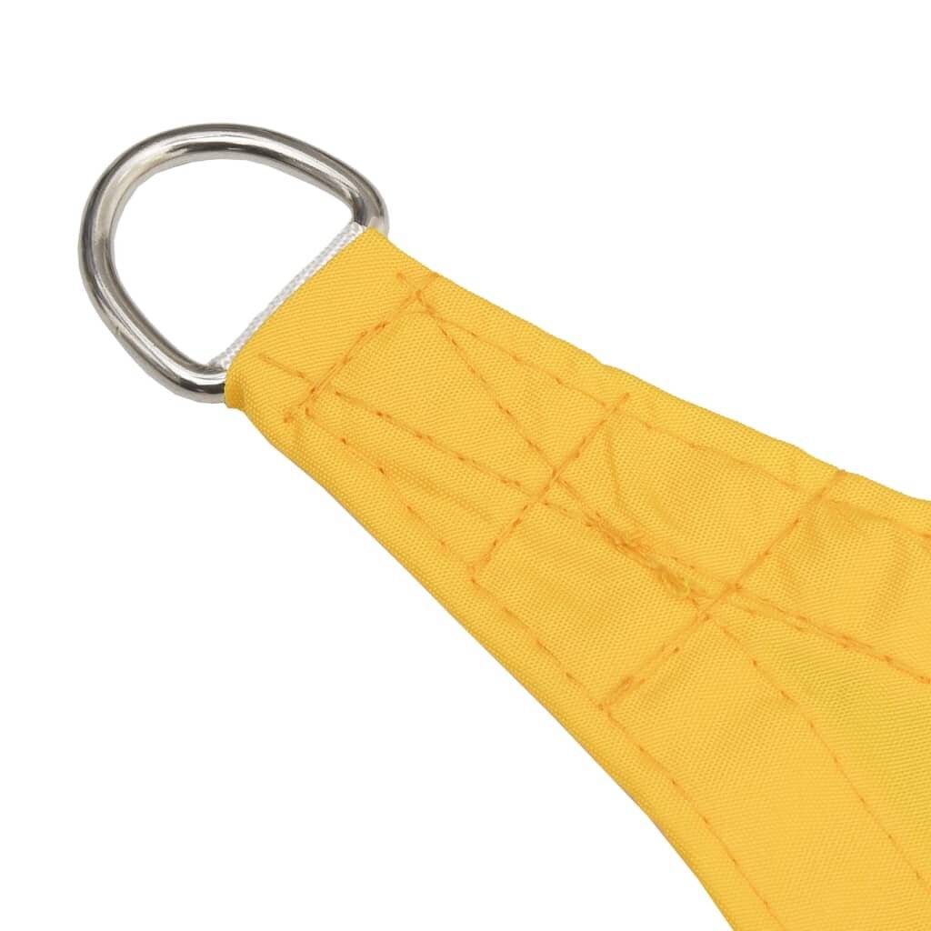 Sonnensegel Oxford-Gewebe Dreieckig 4,5x4,5x4,5 m Gelb-1