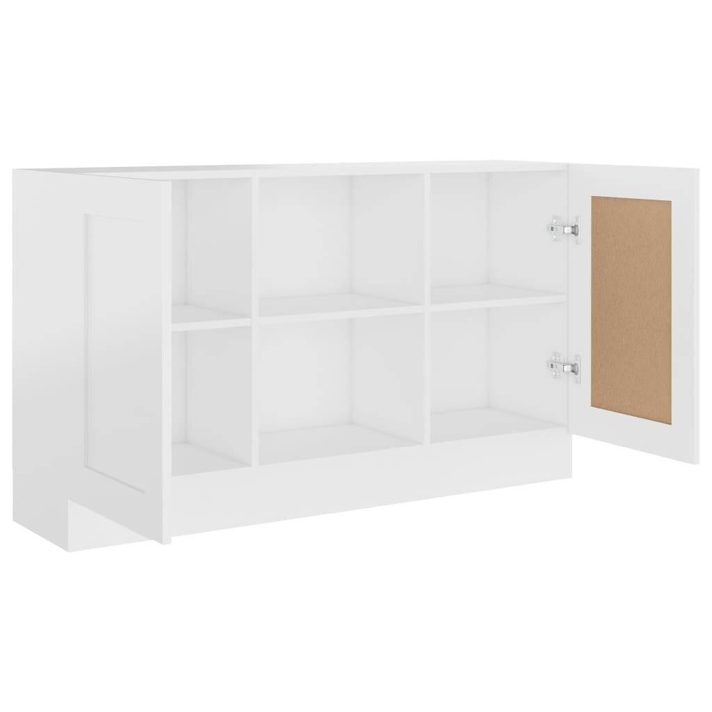 vidaXL Sideboard Weiß 120x30,5x70 cm Holzwerkstoff-6