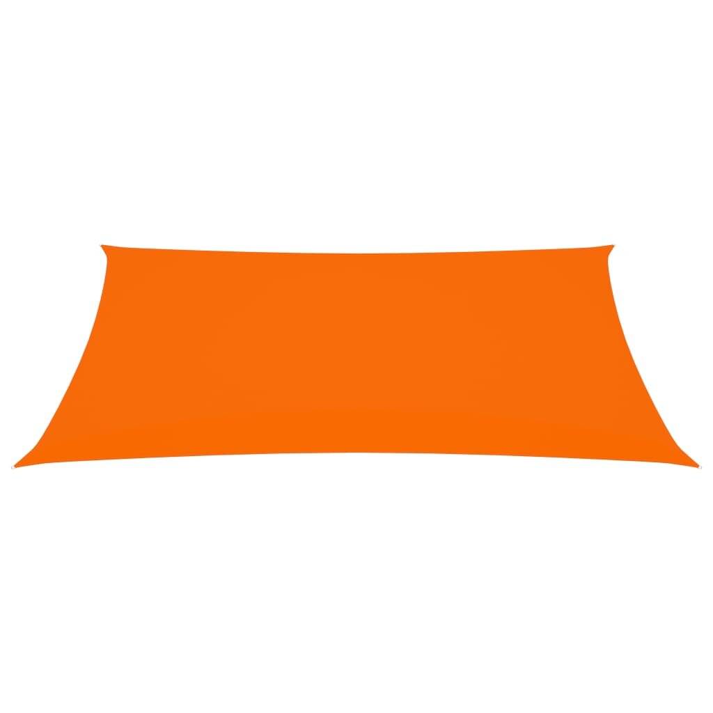 Sonnensegel Oxford-Gewebe Rechteckig 3x5 m Orange-3