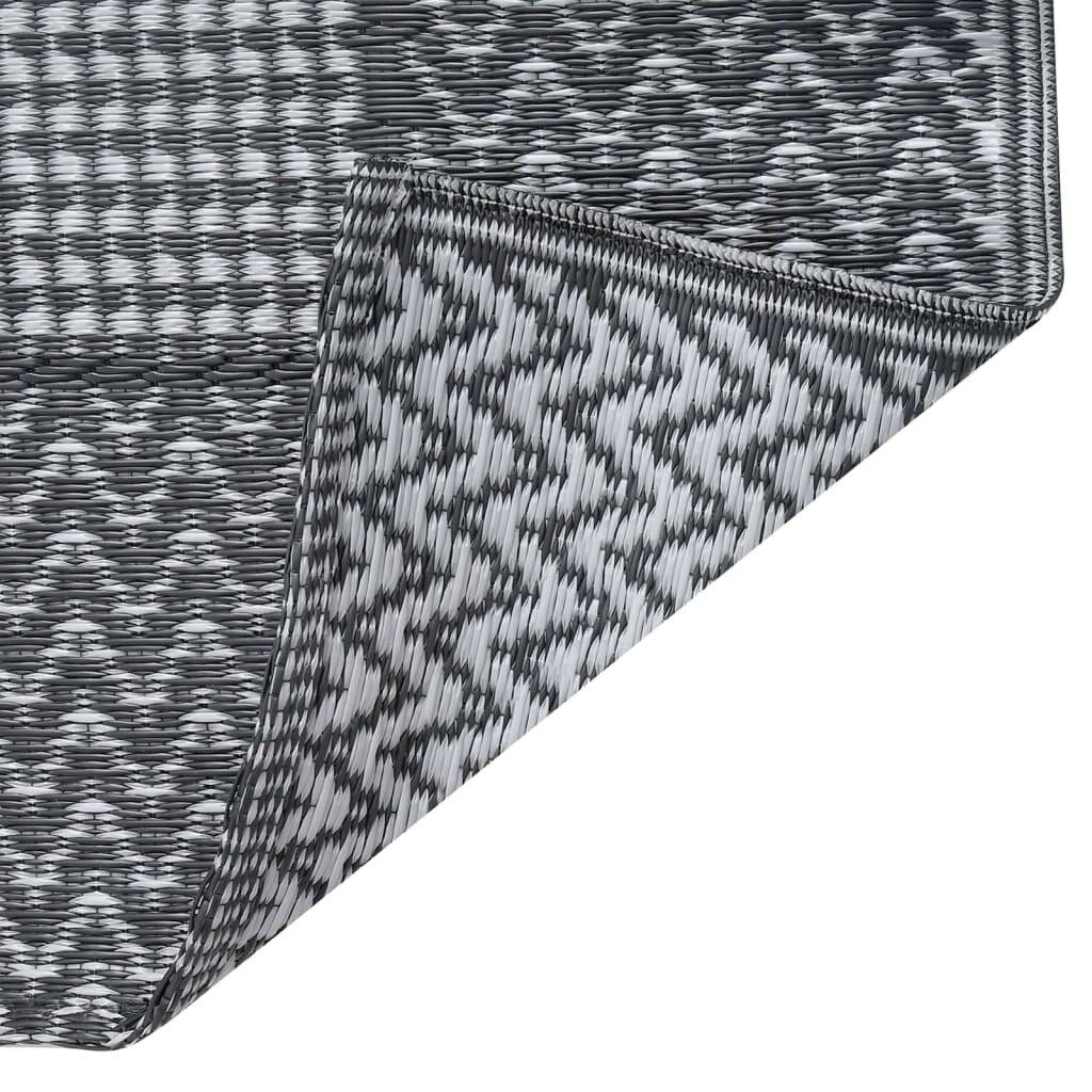 Outdoor-Teppich Grau 160x230 cm PP-5