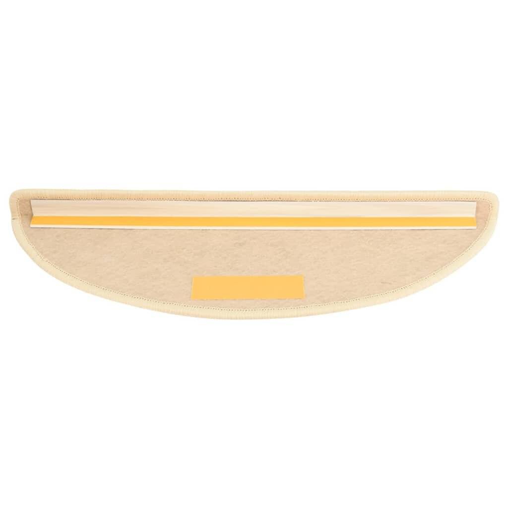 Treppenmatten Selbstklebend Sisal-Optik 15 Stk. 56x20 cm Creme-4