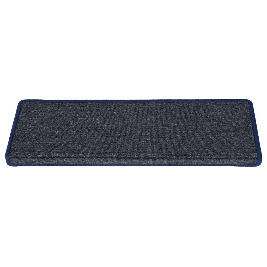 Stufenmatten 15 Stk. 65x25 cm Grau und Blau-2