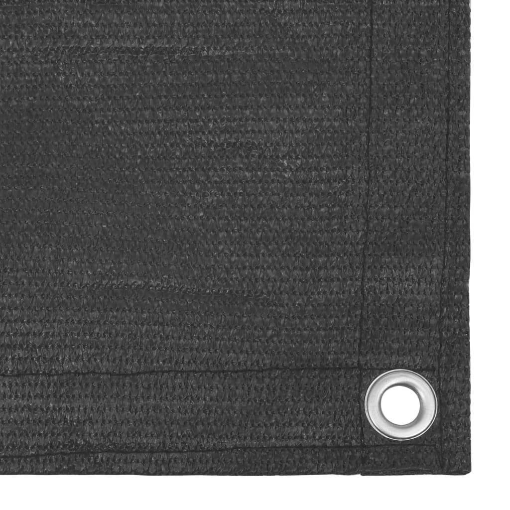 Balkon-Sichtschutz Anthrazit 90x300 cm HDPE-3