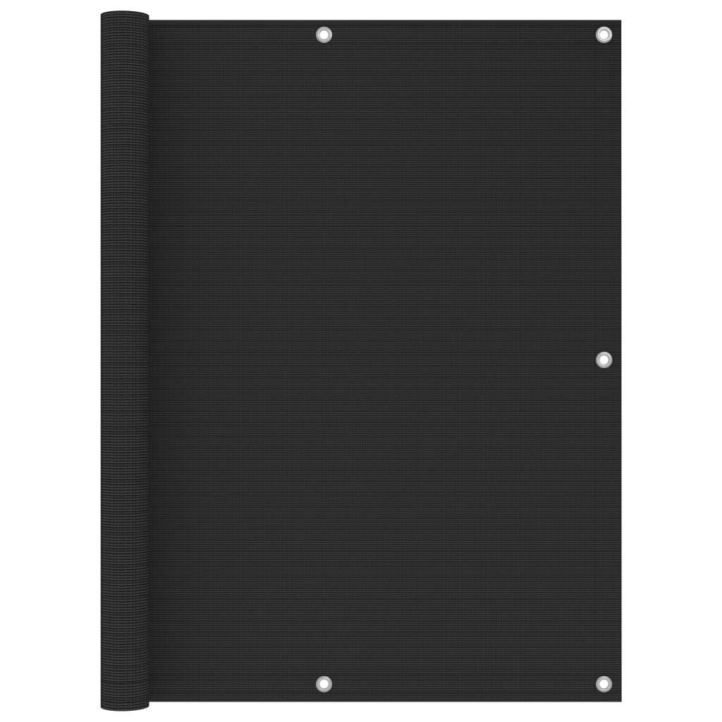vidaXL Balkon-Sichtschutz HDPE 120x500 cm Anthrazit-5