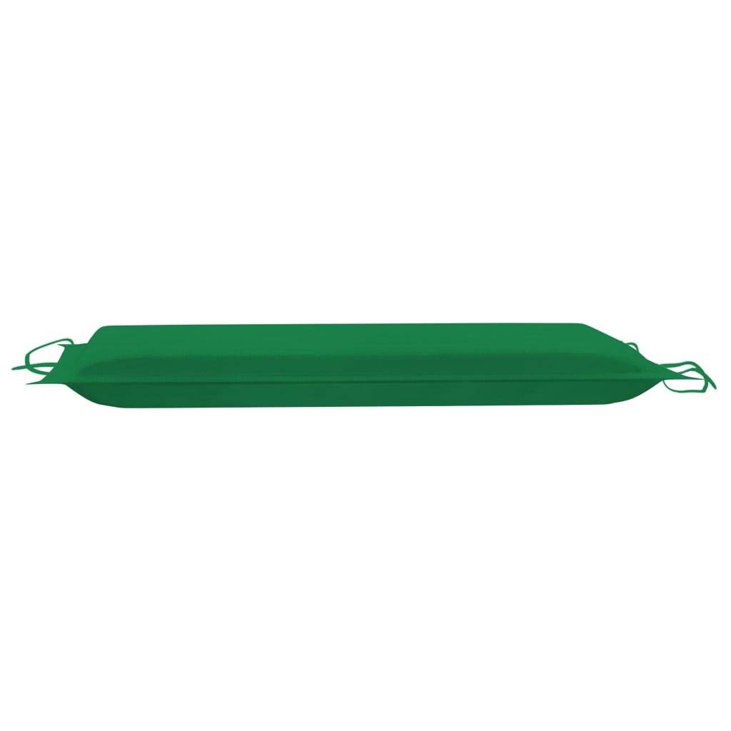 Symbolbild für vidaXL Sonnenliegen-Auflage Grün 186x58x4 cm Oxford-Gewebe