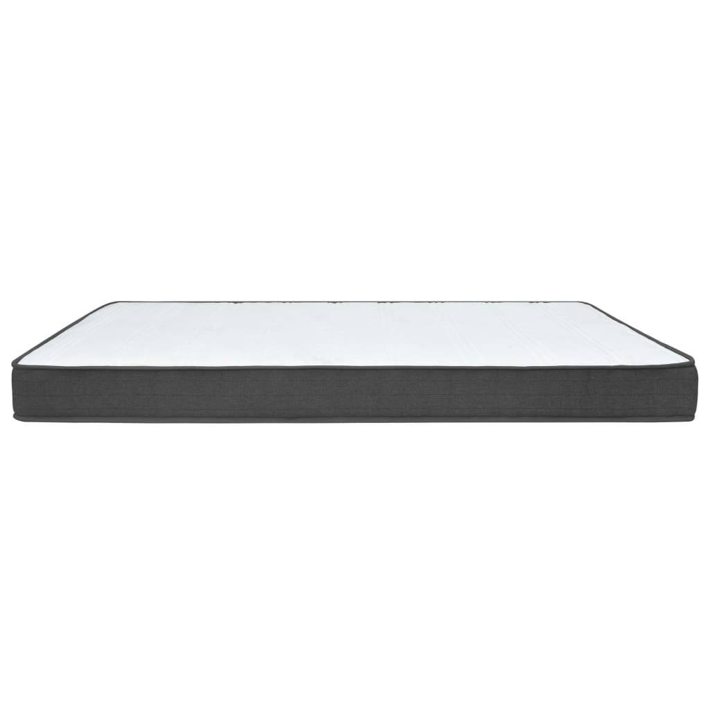 Symbolbild für vidaXL Boxspringbett Dunkelgrau Stoff 180x200 cm
