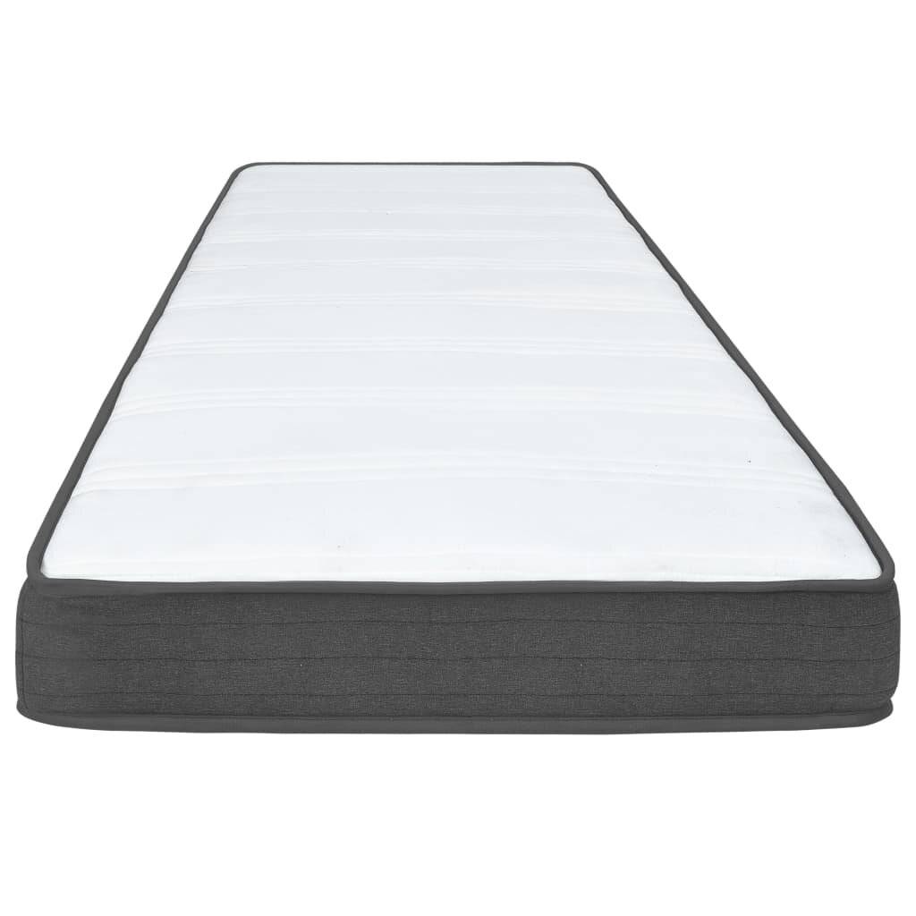 Symbolbild für Boxspringbett Dunkelgrau Stoff 140x200 cm