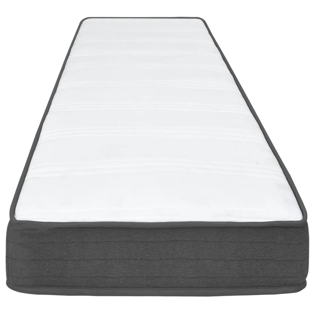 Symbolbild für Boxspringbett Dunkelgrau Stoff 180x200 cm