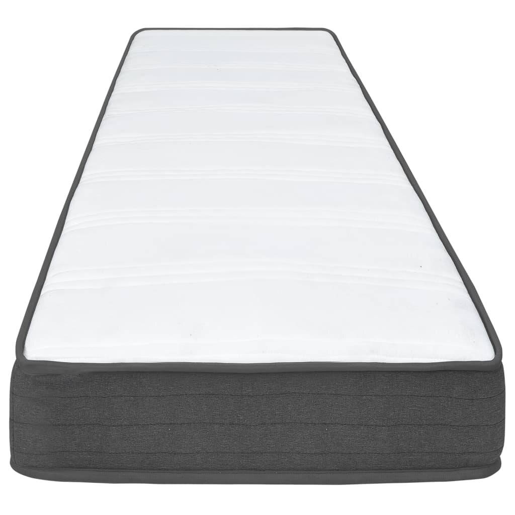 Symbolbild für vidaXL Boxspringbett Dunkelgrau Stoff 200x200 cm