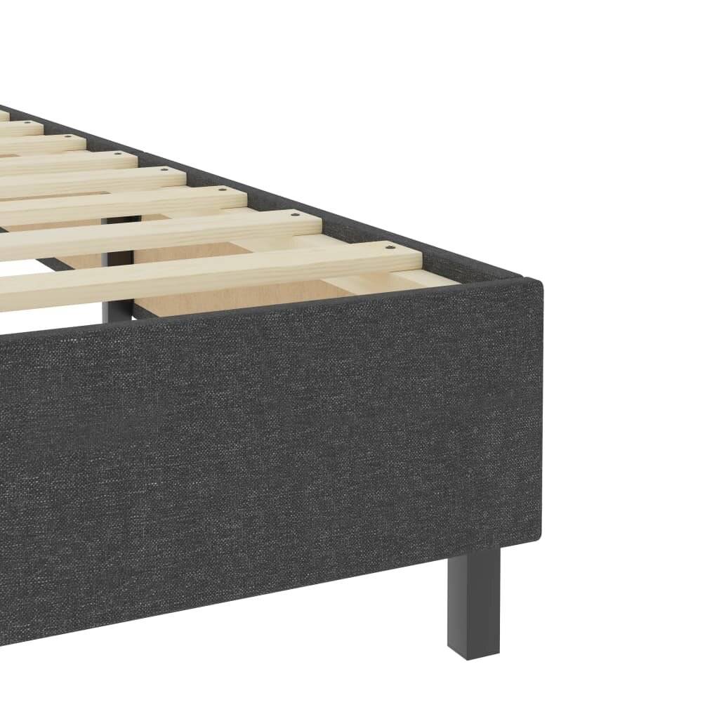 Symbolbild für Boxspringbett Dunkelgrau Stoff 160x200 cm