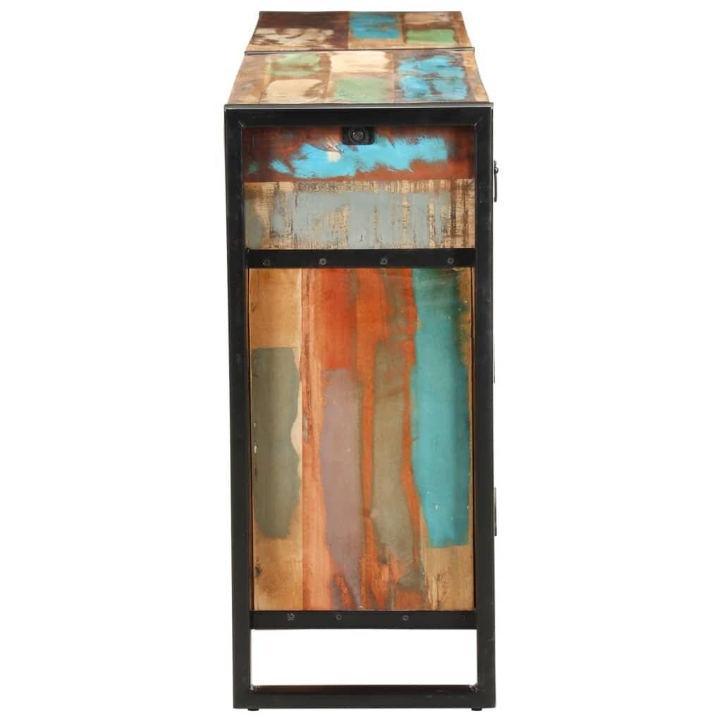 Sideboard 172x35x80 cm Altholz Massiv-6