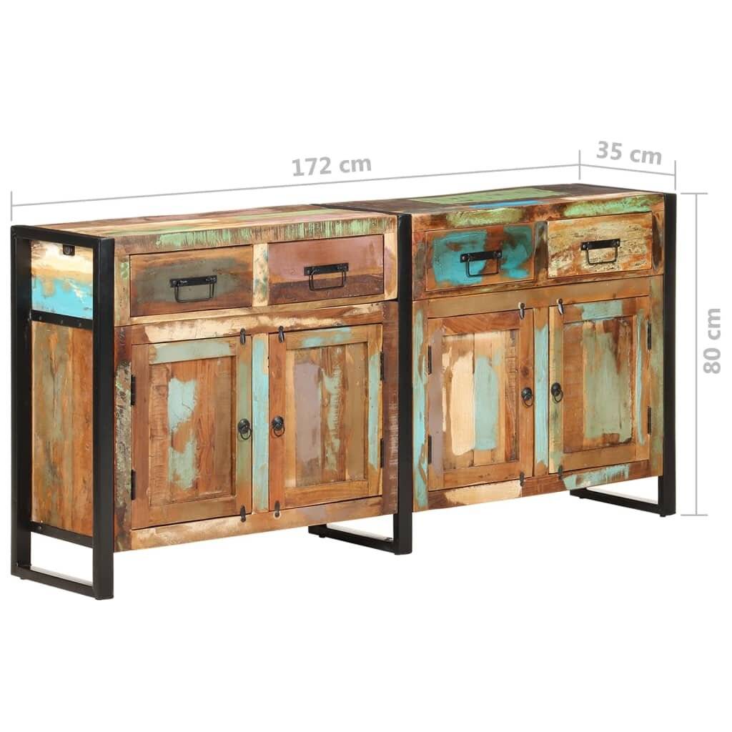 Symbolbild für Sideboard 172x35x80 cm Altholz Massiv
