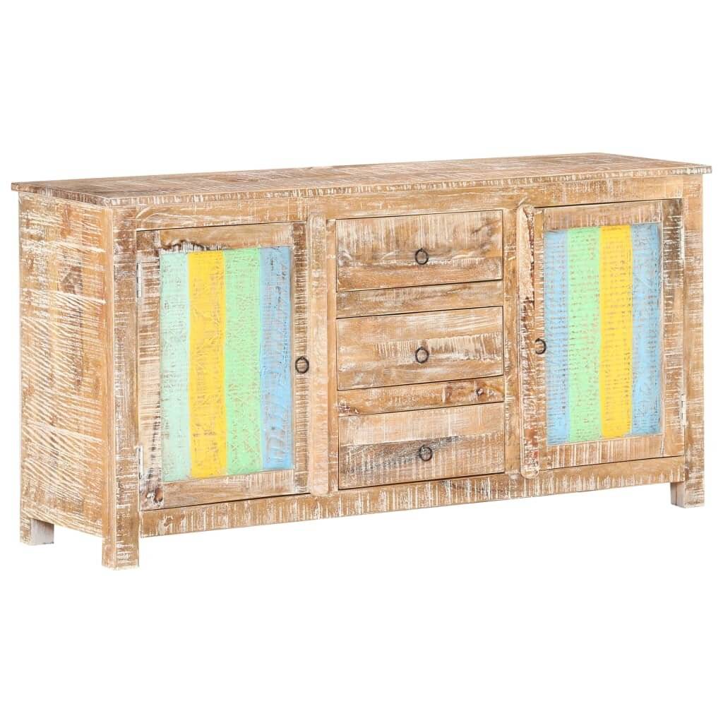 Symbolbild für vidaXL Sideboard 151x40x75 cm Raues Akazienholz