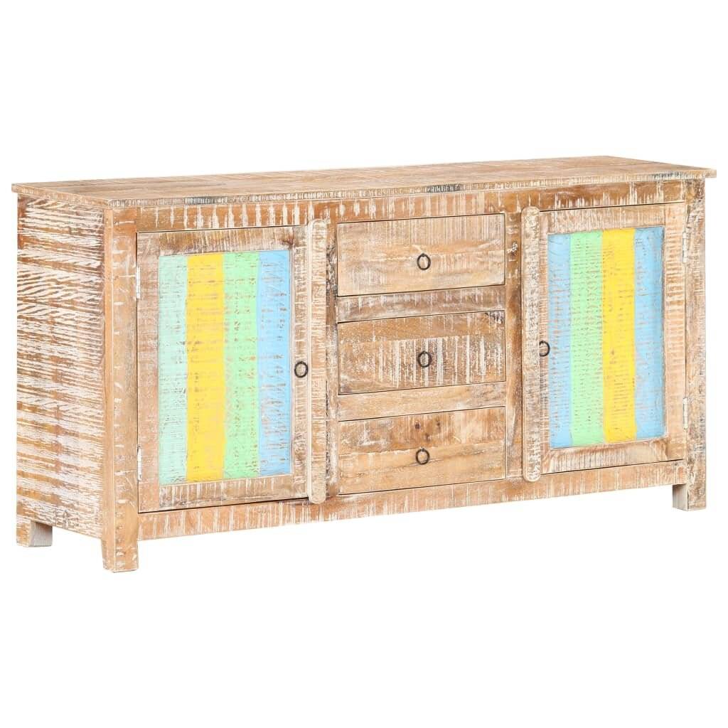 Symbolbild für vidaXL Sideboard 151x40x75 cm Raues Akazienholz