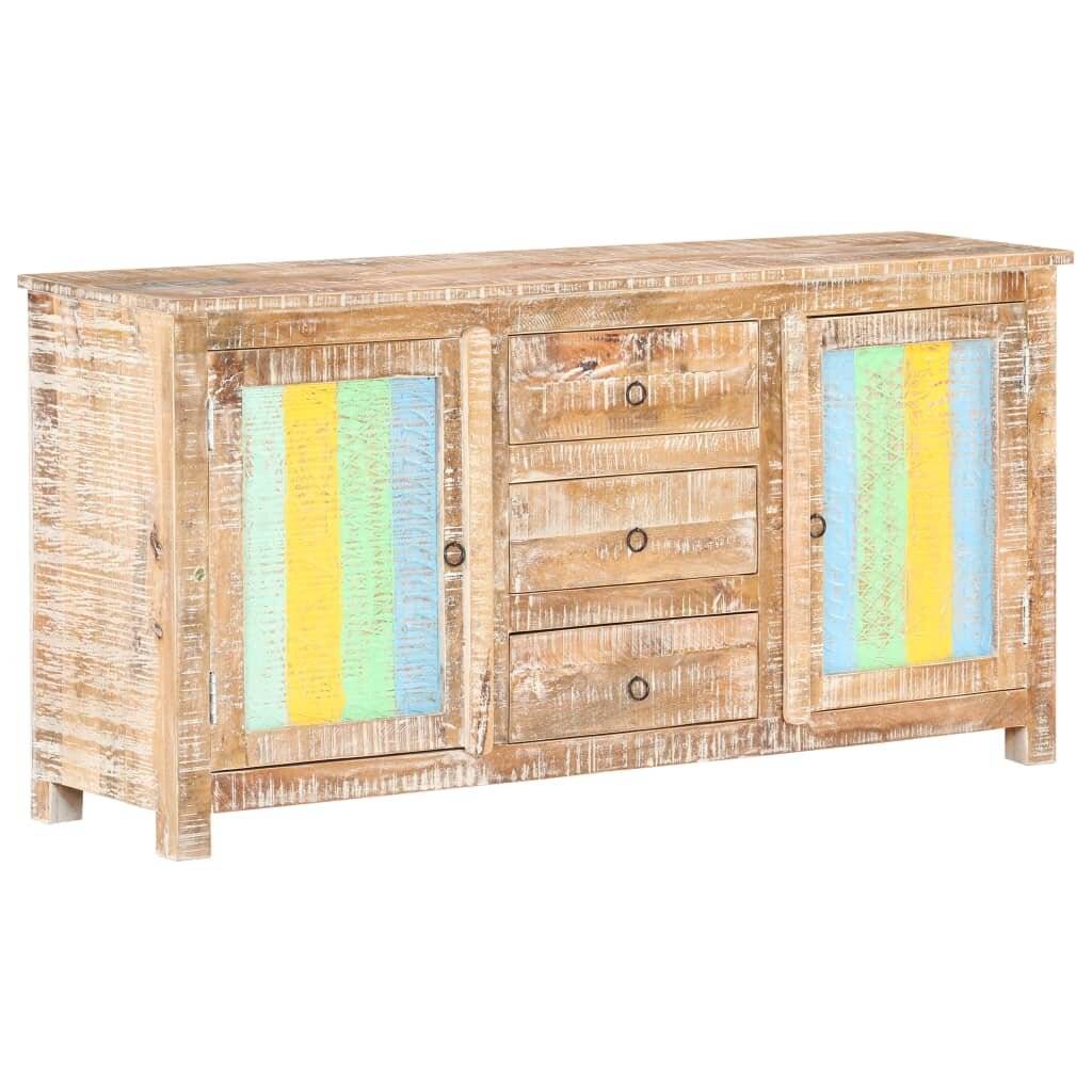 Symbolbild für vidaXL Sideboard 151x40x75 cm Raues Akazienholz