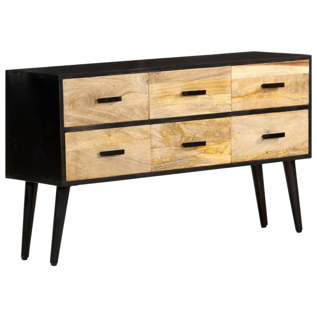 Symbolbild für Sideboard 110x33x64 cm Massivholz Mango
