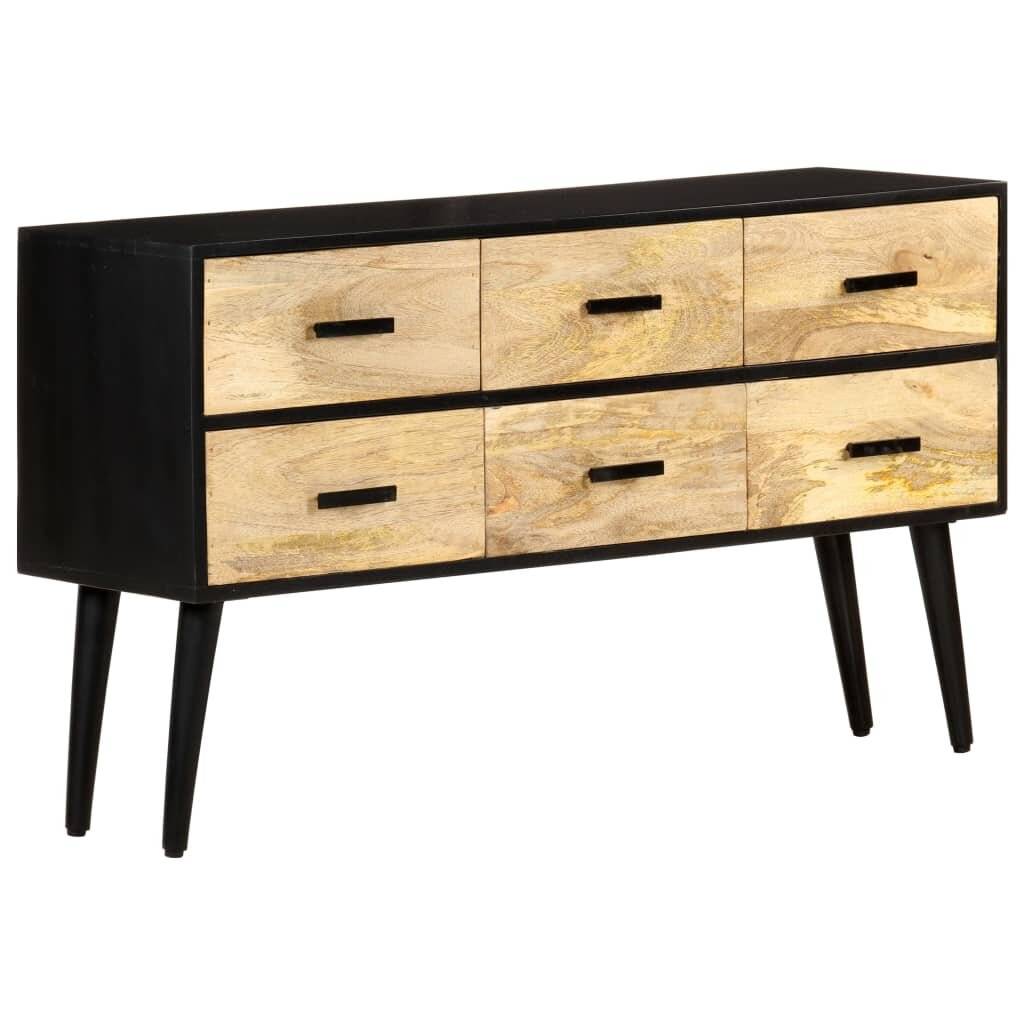 Symbolbild für Sideboard 110x33x64 cm Massivholz Mango