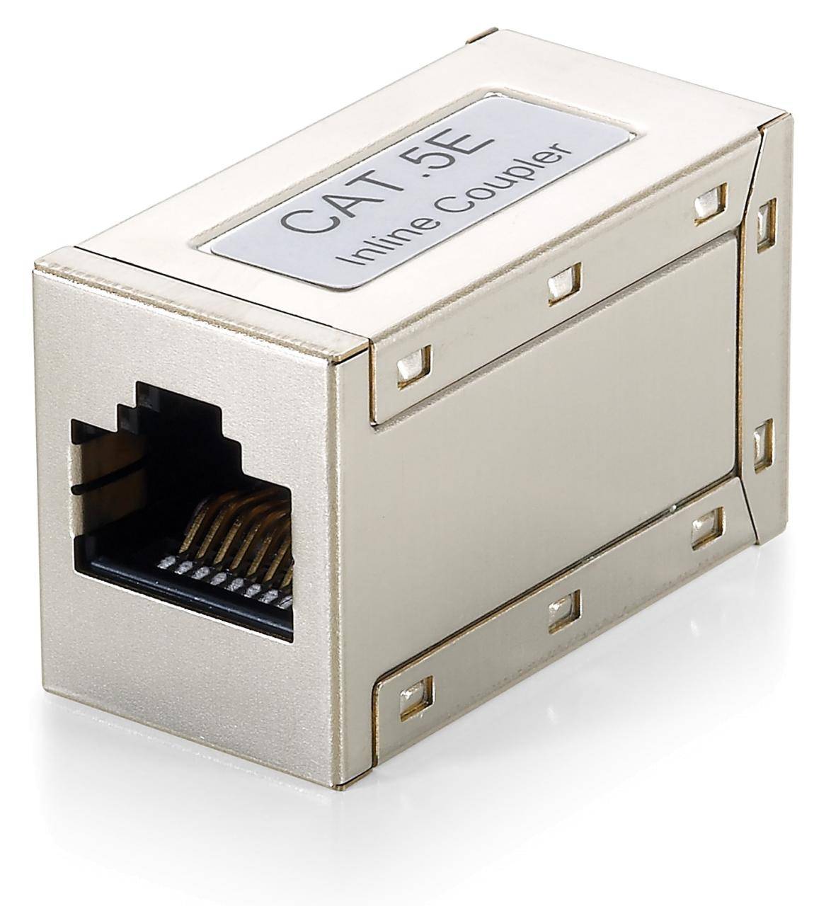 Equip Netzwerkkoppler - RJ-45 (W) zu RJ-45 (W) - abgeschirmt - CAT 5e-1