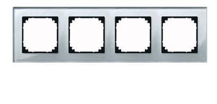 Merten Rahmen Glas 4f.diam/si 489460-1
