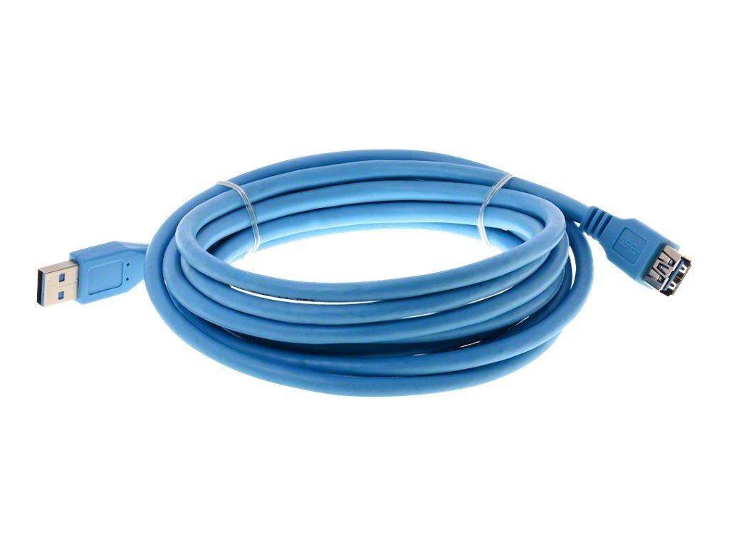USB Verlängerung A Stecker/A Buchse 3.0, blau 5m-1