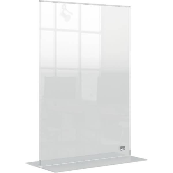 Tischaufsteller Premium Plus Acryl A4 Acryl glasklar-0