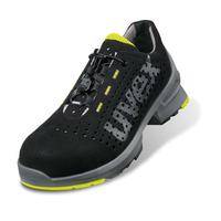 Uvex 85438, Unisex, Erwachsener, Sicherheitsschuhe, Schwarz, Limette, ESD, S1, SRC, Speed-Schnürsenkel-0