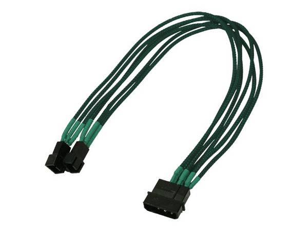 Nanoxia Netzteil für Lüfter - 3 PIN Internal Power (M)