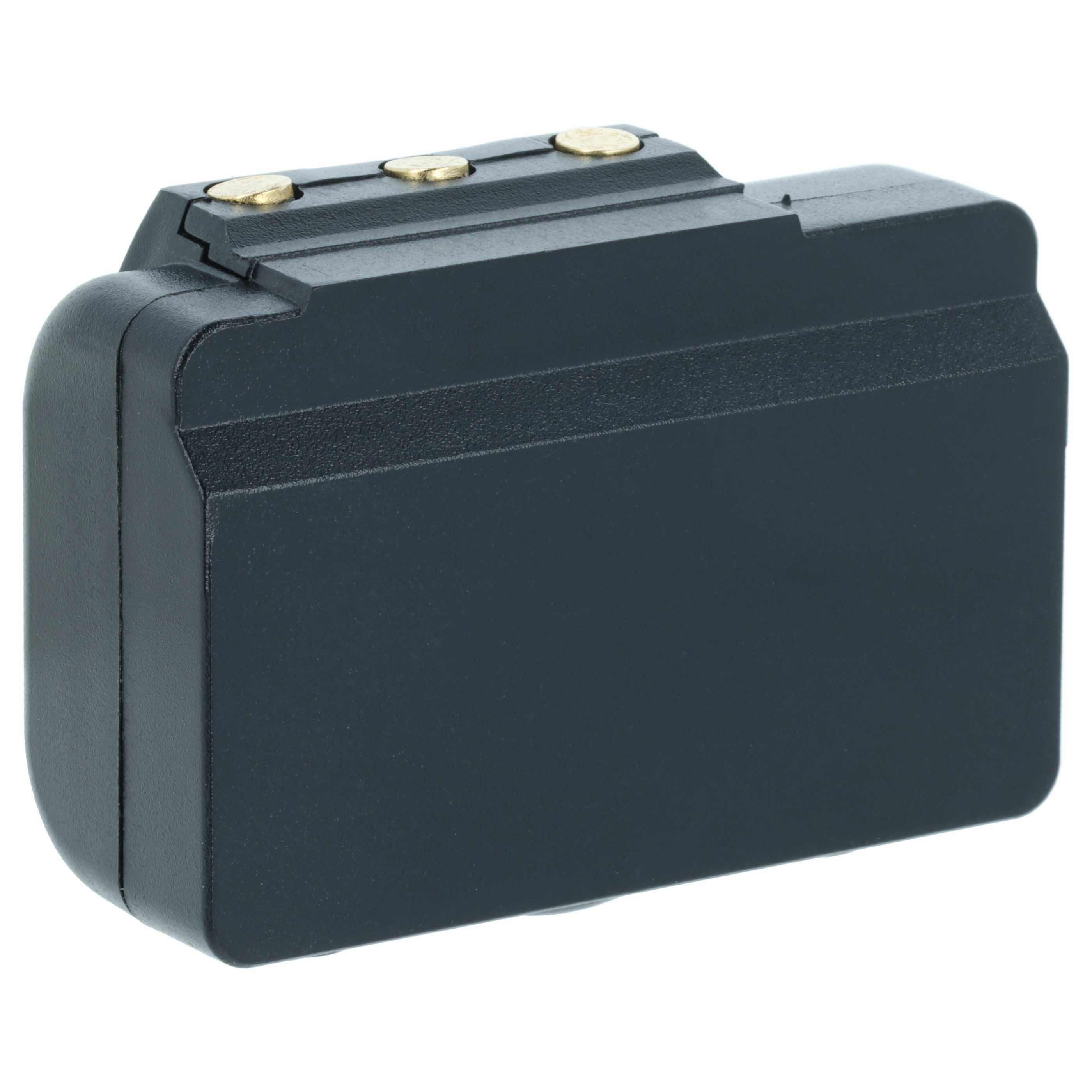 vhbw 2x Akku Ersatz für IMET WBH04.965 | AS037 für Industrie-Funkfernsteuerung Fernbedienung (2000 mAh, 2,4 V, NiMH) --1