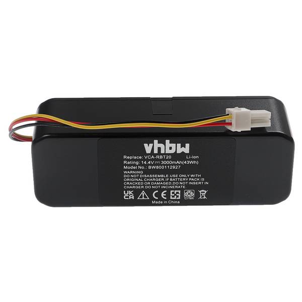 vhbw 1x Akku kompatibel mit Samsung Navibot SR8824 | SR8825, SR8730, SR8828, SR8830, SR8750 Light Home Cleaner