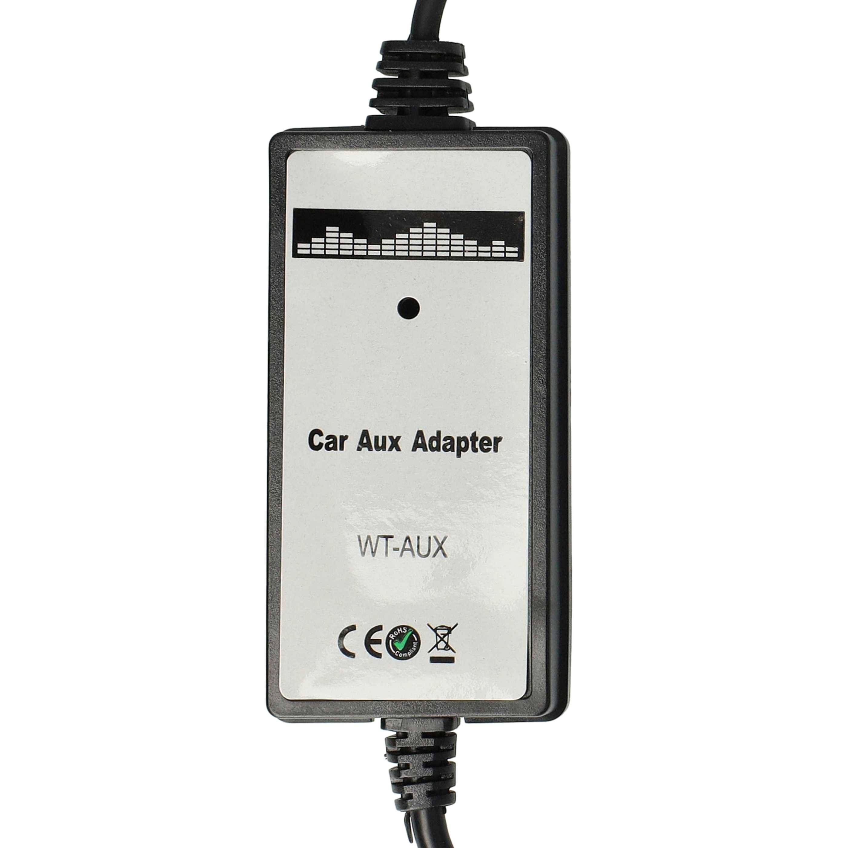 vhbw AUX Audio Adapter Kabel KFZ Radio (145 cm) kompatibel mit Honda Bj. 2004-11 S2000 Auto | Autoradio-3