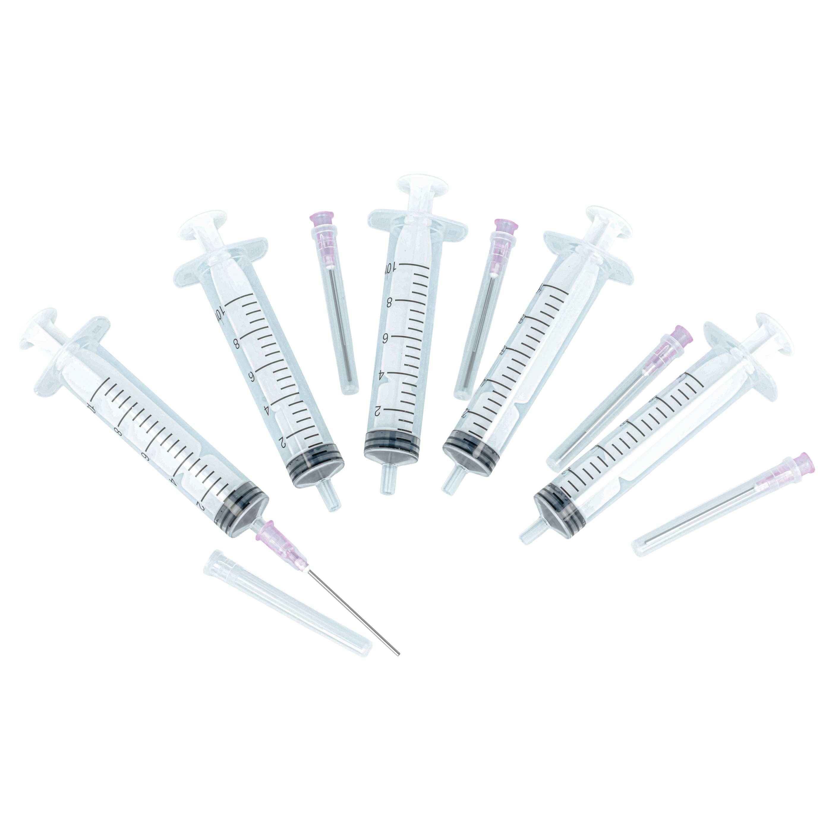vhbw 5x Spritze zum Nachfüllen von Tintenpatronen oder CISS-Patronen | 10 ml