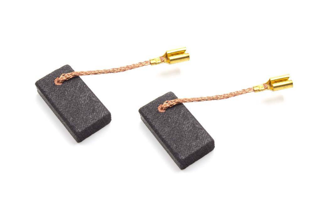 vhbw 2x Kohlebürste 5x10x16 mm kompatibel mit Bosch PWS 13-125 C (0 603 348 703), 13-125 C (0 603 348 773)-0