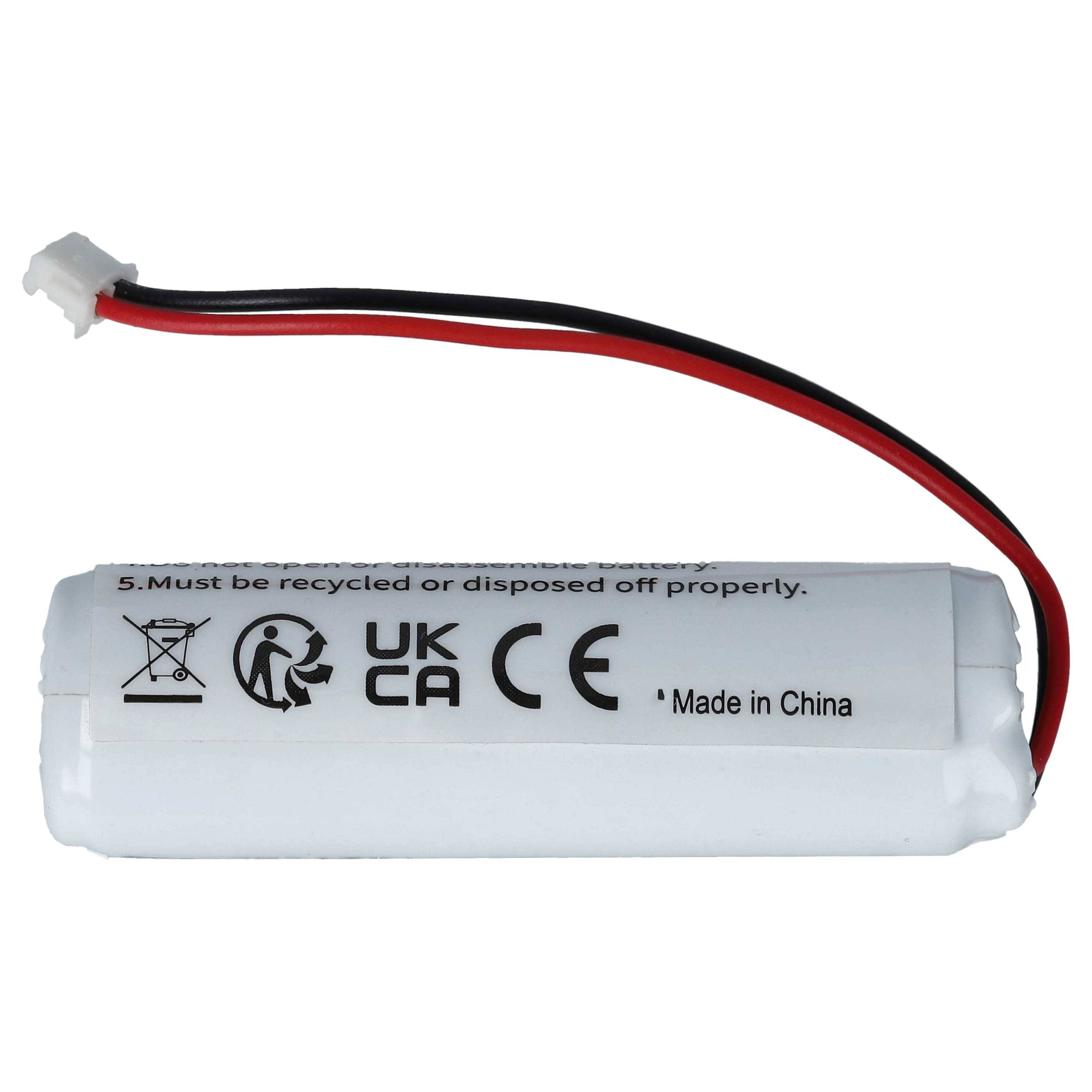 vhbw 5x Akku Ersatz für Datalogic 10-4765 | EP0906, 5-3112 für Barcodescanner POS (800 mAh, 3,7 V, Li-Ion)-2