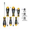 FELO Schraubendreher Satz ERGONIC 400, 6-tlg 2 x Schlitz 2 x PZ (PZ 1/2) 2 x PH (PH 1/ PH 2)