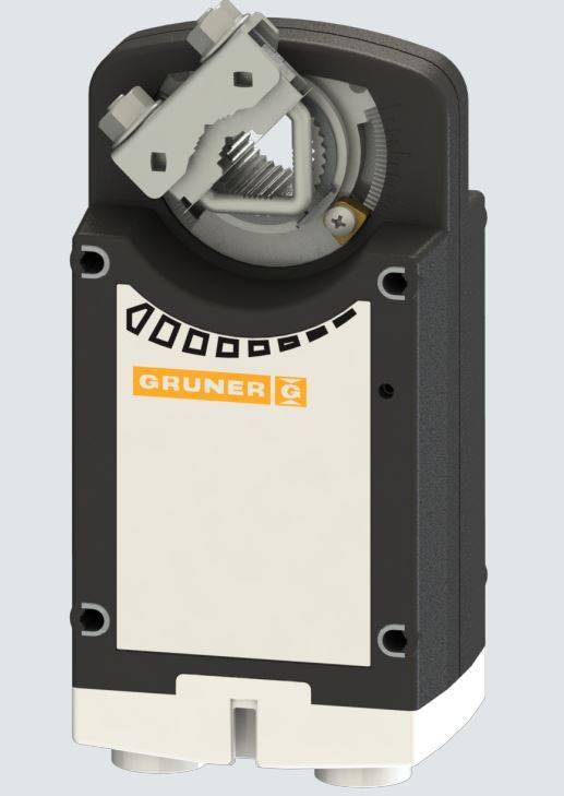 Gruner Federrücklauf Stellantrieb Typ 361-024-10 ( 24V - 10 Nm - Ansteuerung 2/3 Punkt)-0
