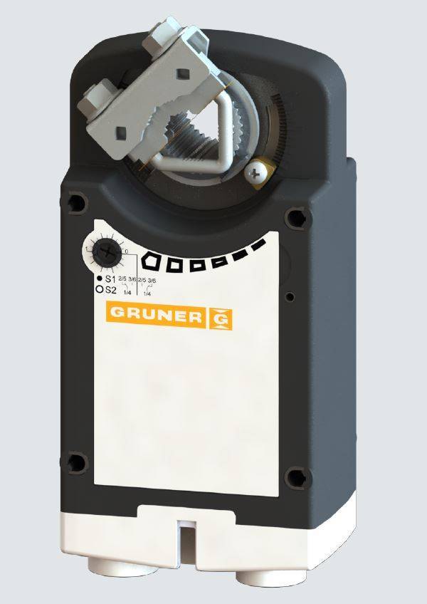 Gruner Federrücklauf Stellantrieb Typ 361-230-20-S2 ( 230V - 20 Nm - Ansteuerung 2/3 Punkt)-0