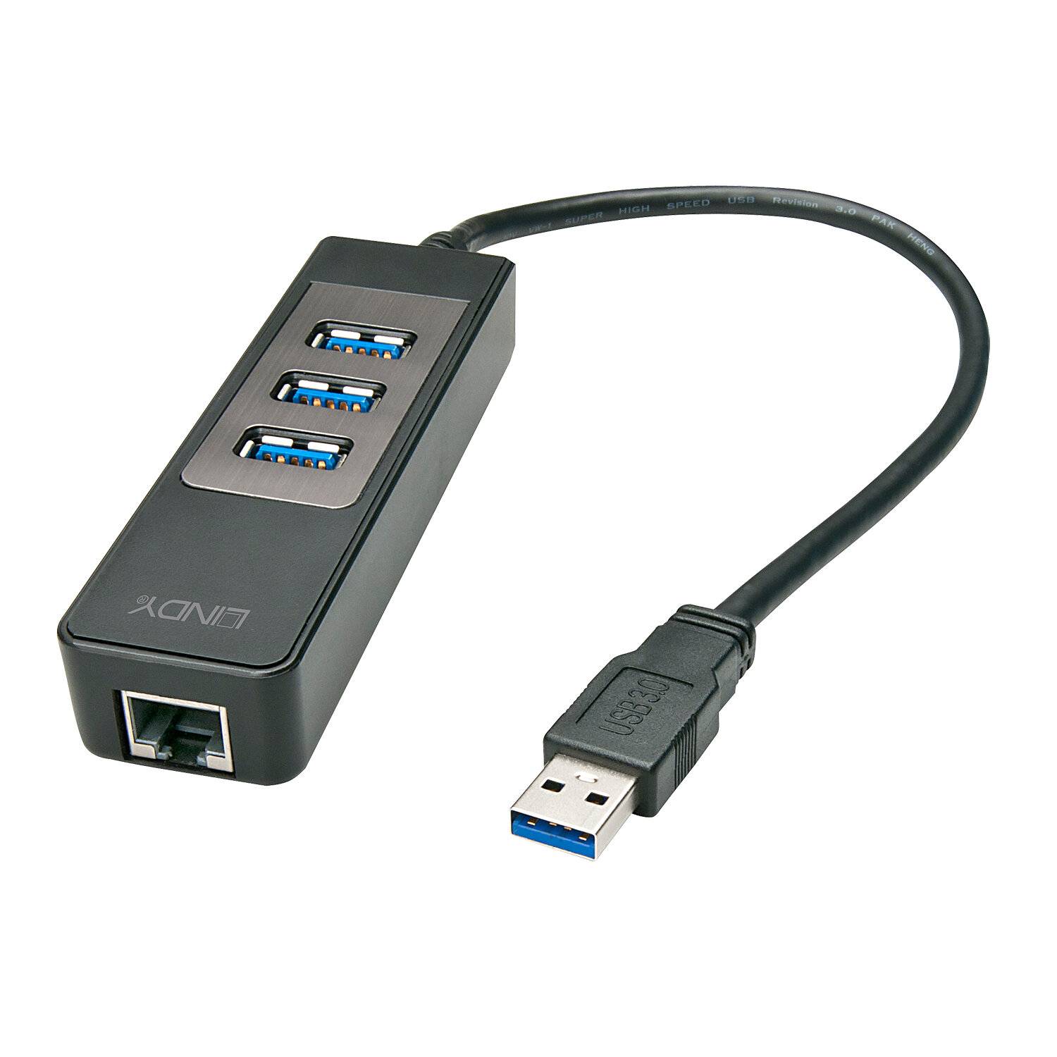 Lindy USB 3.1 Hub & Gigabit Ethernet Adapter-7
