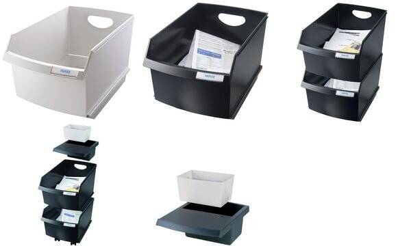 HAN Rollen für Papierkorb LOGO DRIVE, 1 Satz (81420379)-0